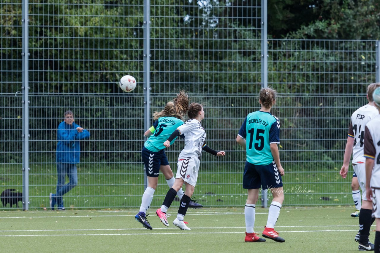 Bild 386 - B-Juniorinnen Wedel - St. Pauli : Ergebnis: 1:2